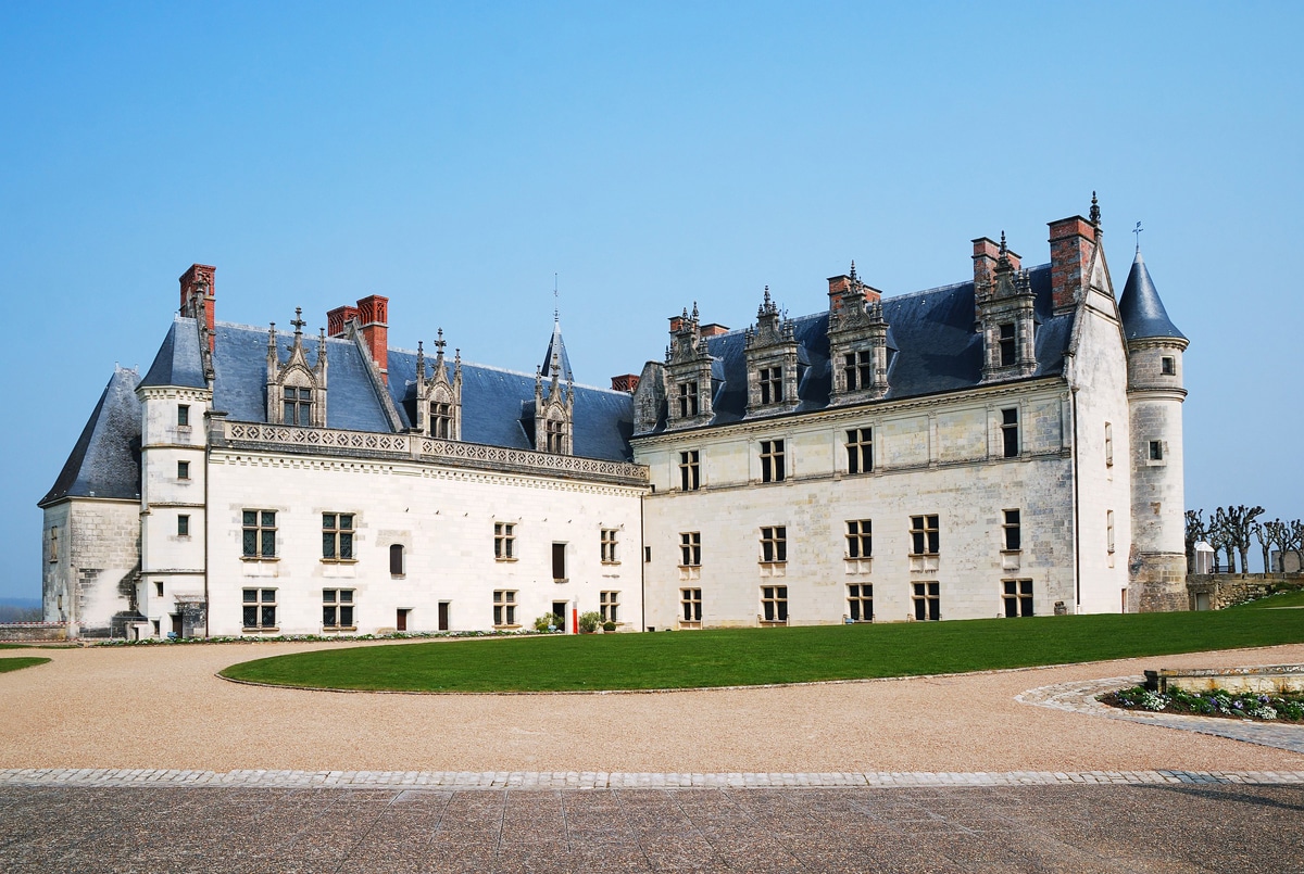 chateau de la loire amboise photo de la façade